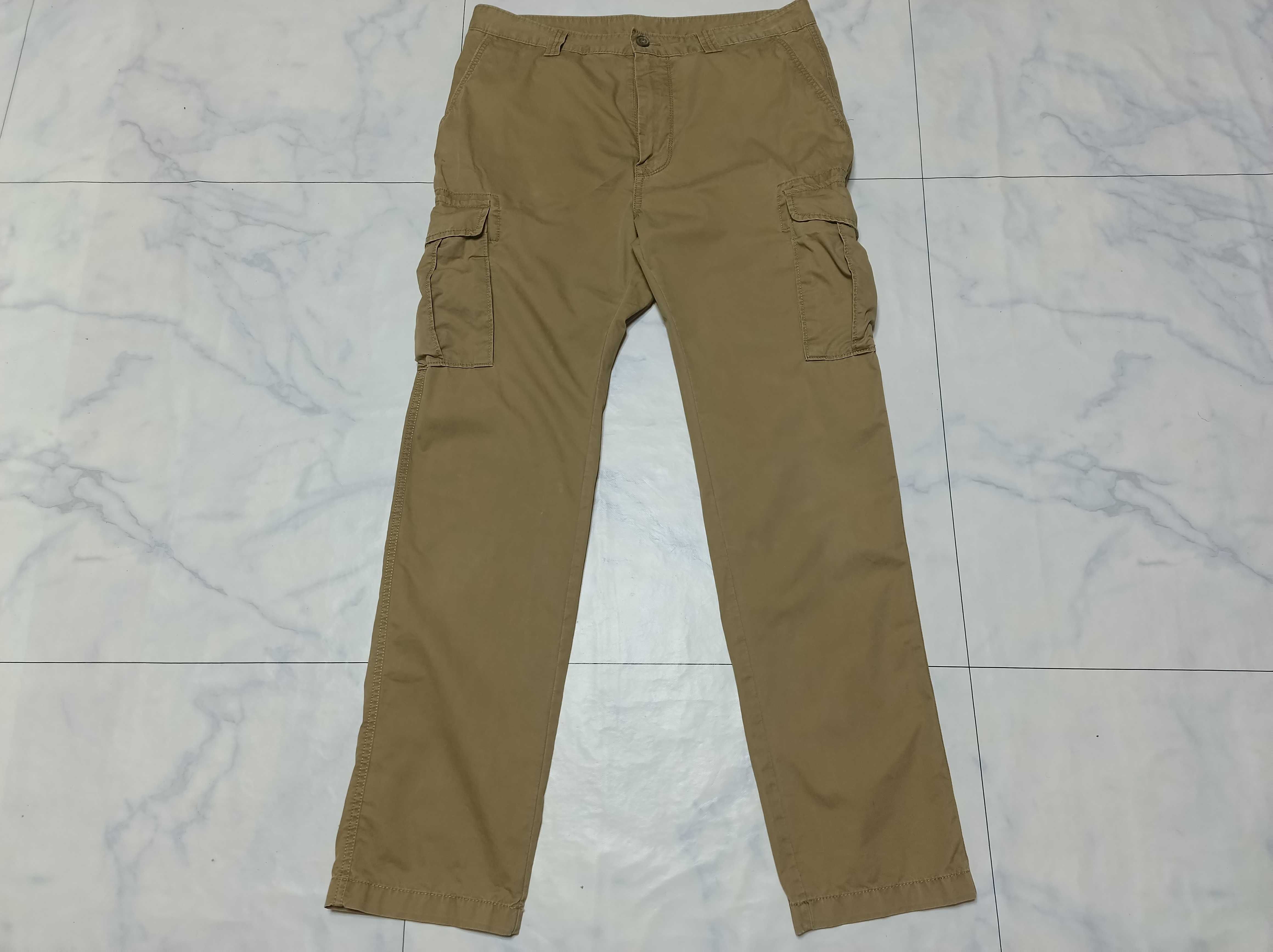 Мужские штаны-карго Marks & Spencer W34 L33 милитари khaki bronzе