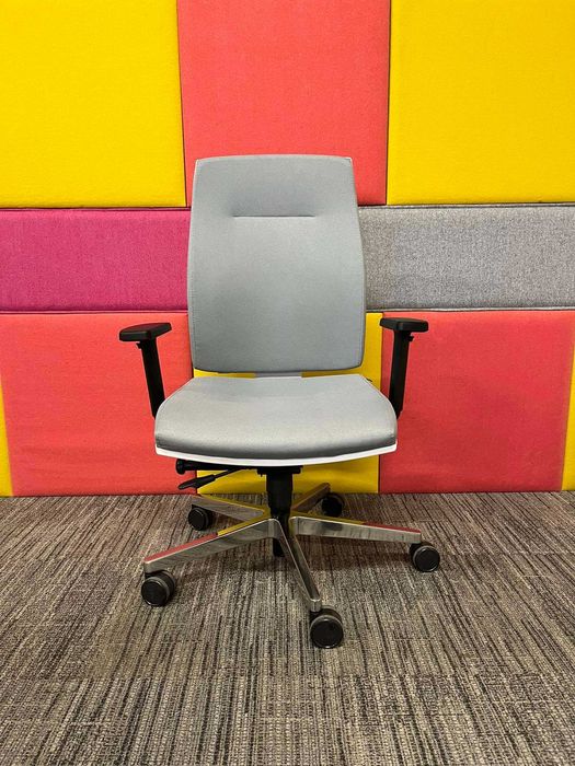 Fotel biurowy obrotowy ergonomiczny Bejot Corr CJ 102 okazja szary 2!