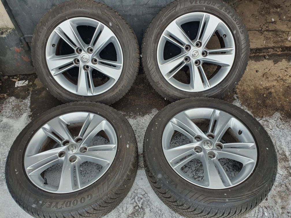 Alufelgi 17 Opel Insignia B Astra K Astra J Cascada Zafira C 5x115TPMS