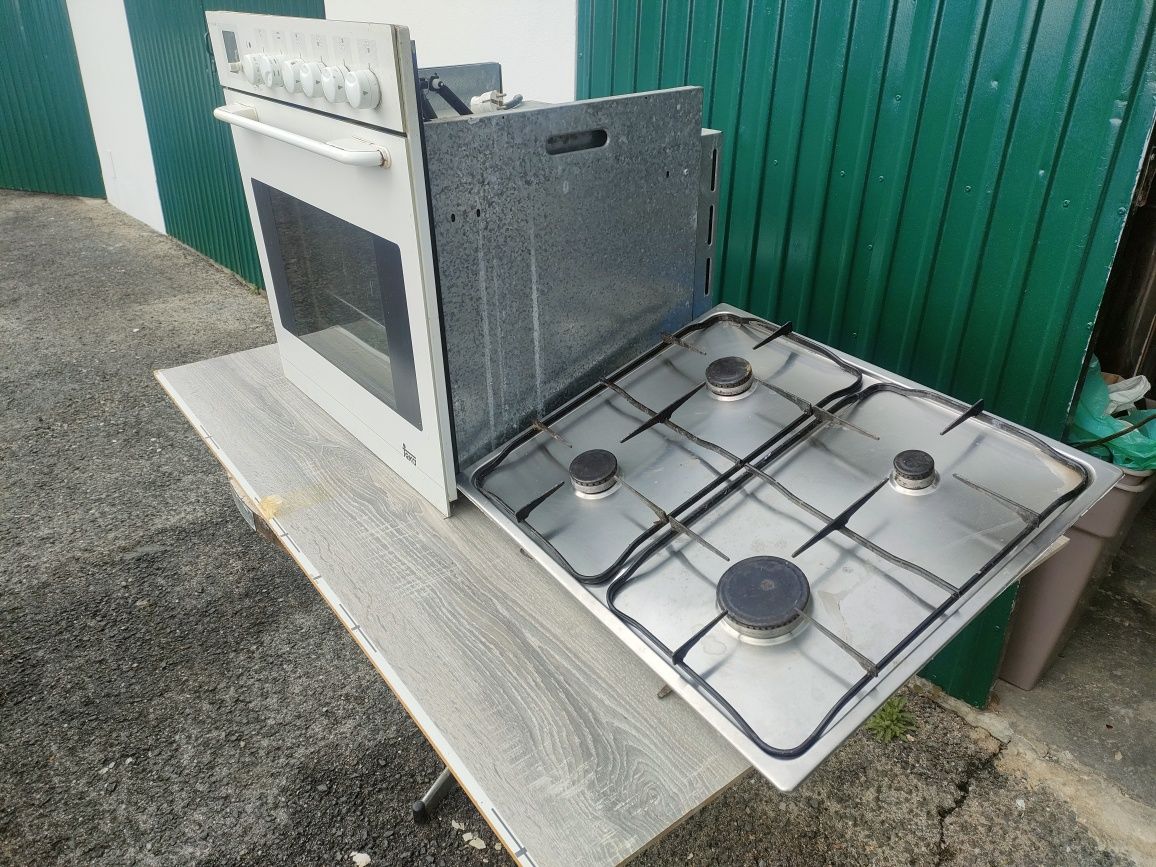 Fogão e forno (gás natural)