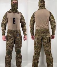 Військова форма штани + бойова рубашка мультикам военная idogear G3