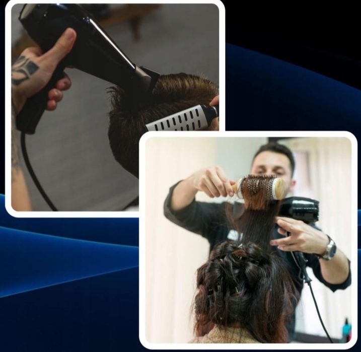 Suszarka z jonizacją do włosów dyfuzor mocna PRO 2w1 koncentrator