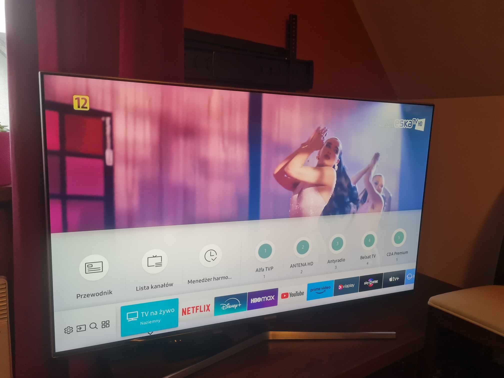 Telewizor 55" Samsung UE55MU8002 Ultra HD Premium, 4K, Matryca 120Hz