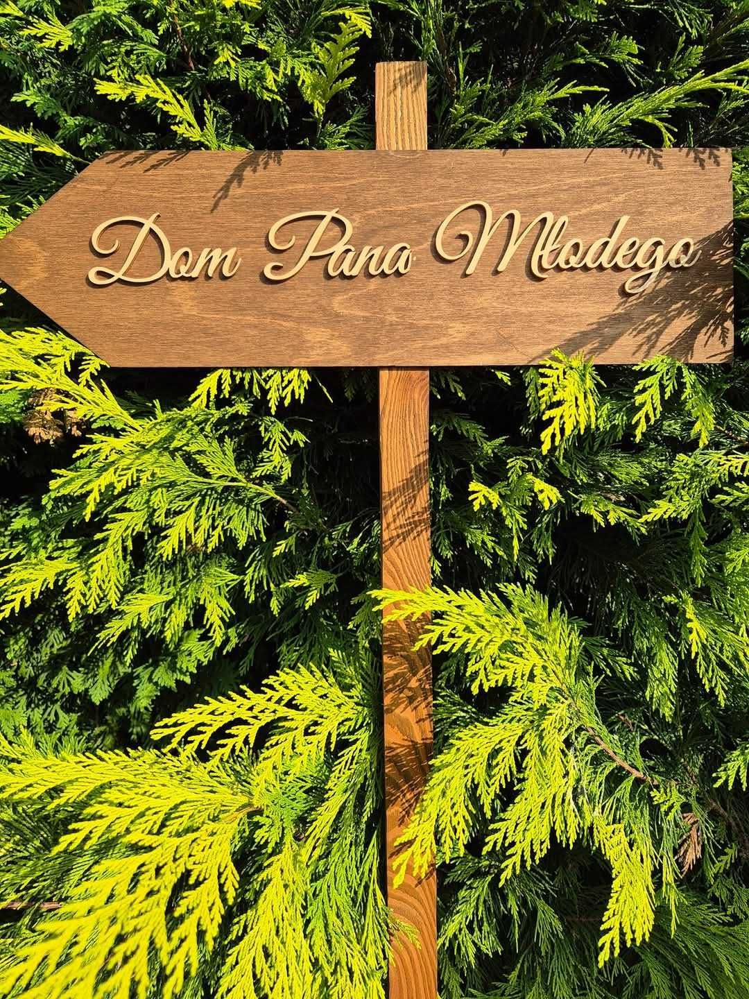 Znaki ślubne: Dom Pana Młodego/Dom Panny Młodej
