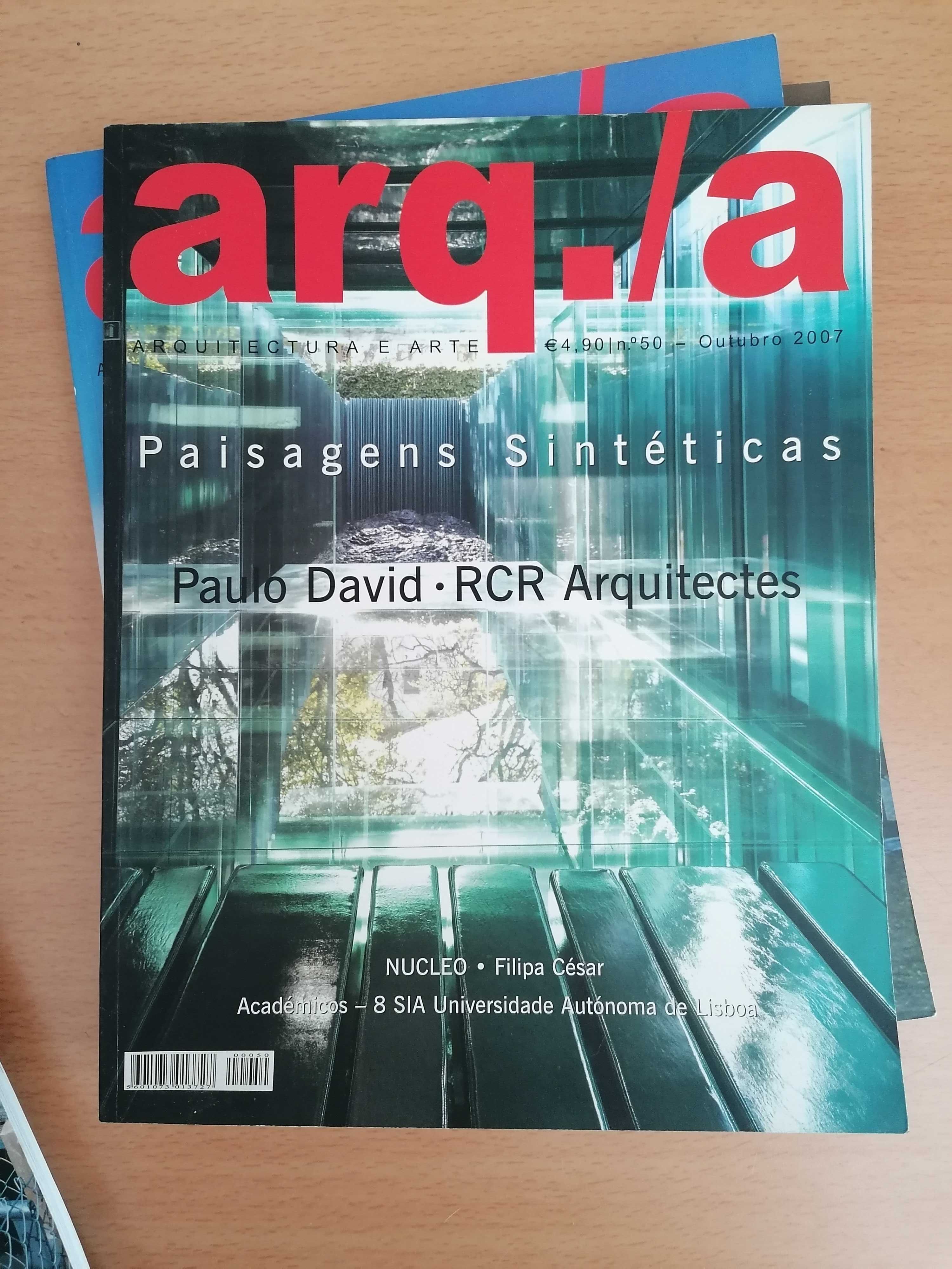Revistas arq./a números 47/48, 49, 50, 51 e 53