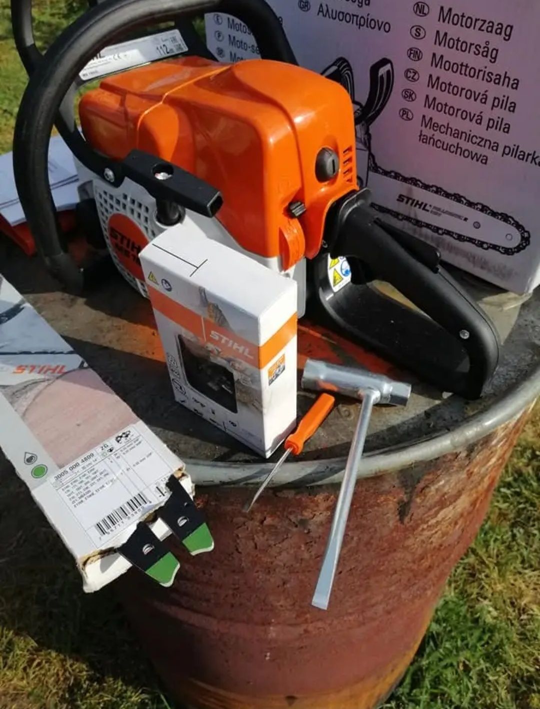 Stihl 180 Nowa Dwa pierścienie