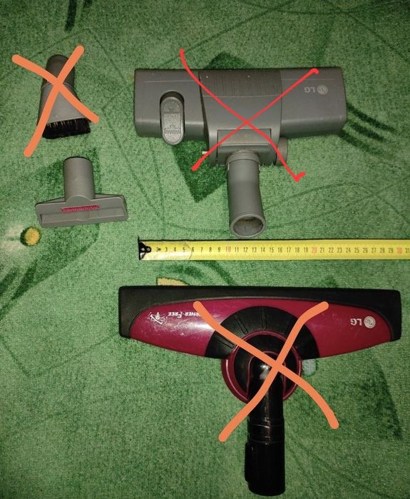 Щітка маленька до пилососа LG