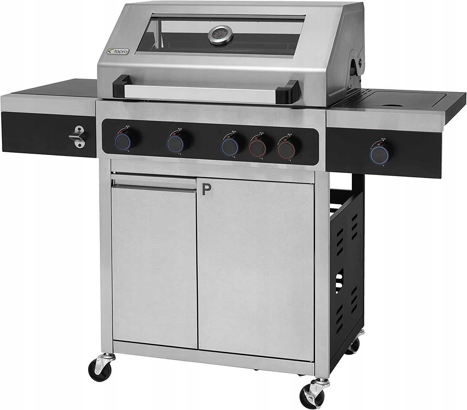 Grill gazowy TEPRO KEANSBURG 4+2 71x43cm ŻELIWO