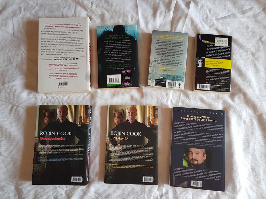 Vários Livros Policiais / Thriller