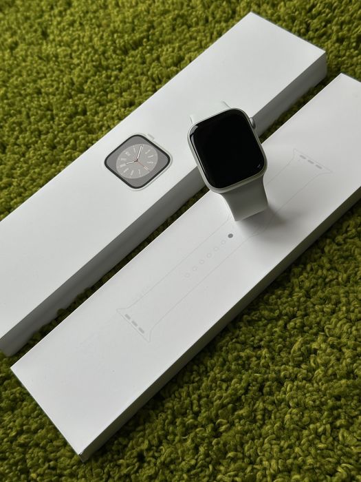 Apple Watch 8 45mm Silver Ідеал Магазин Гарантія Доставка