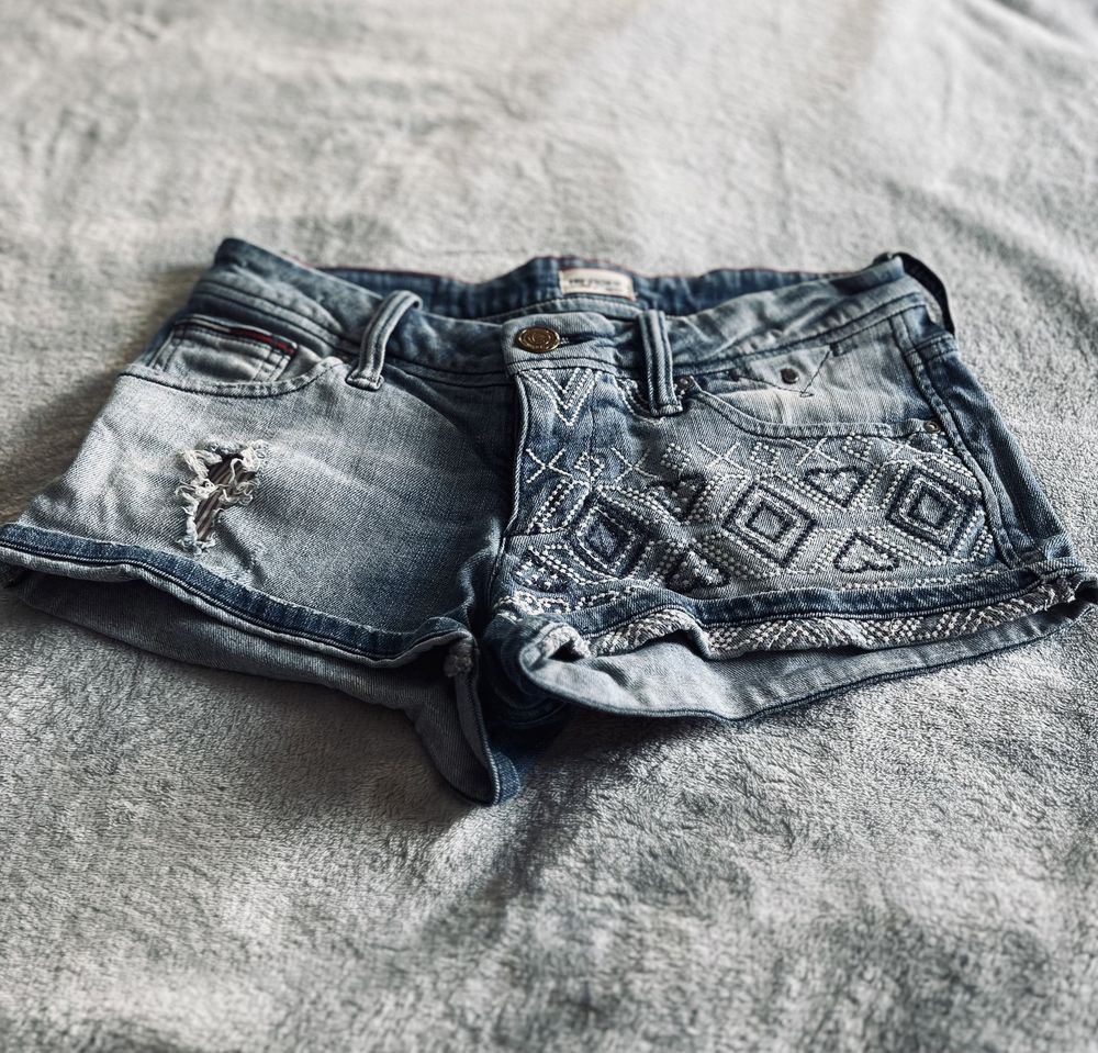 Spodenki jeansowe XS 34/36 - T. Hilfiger Denim