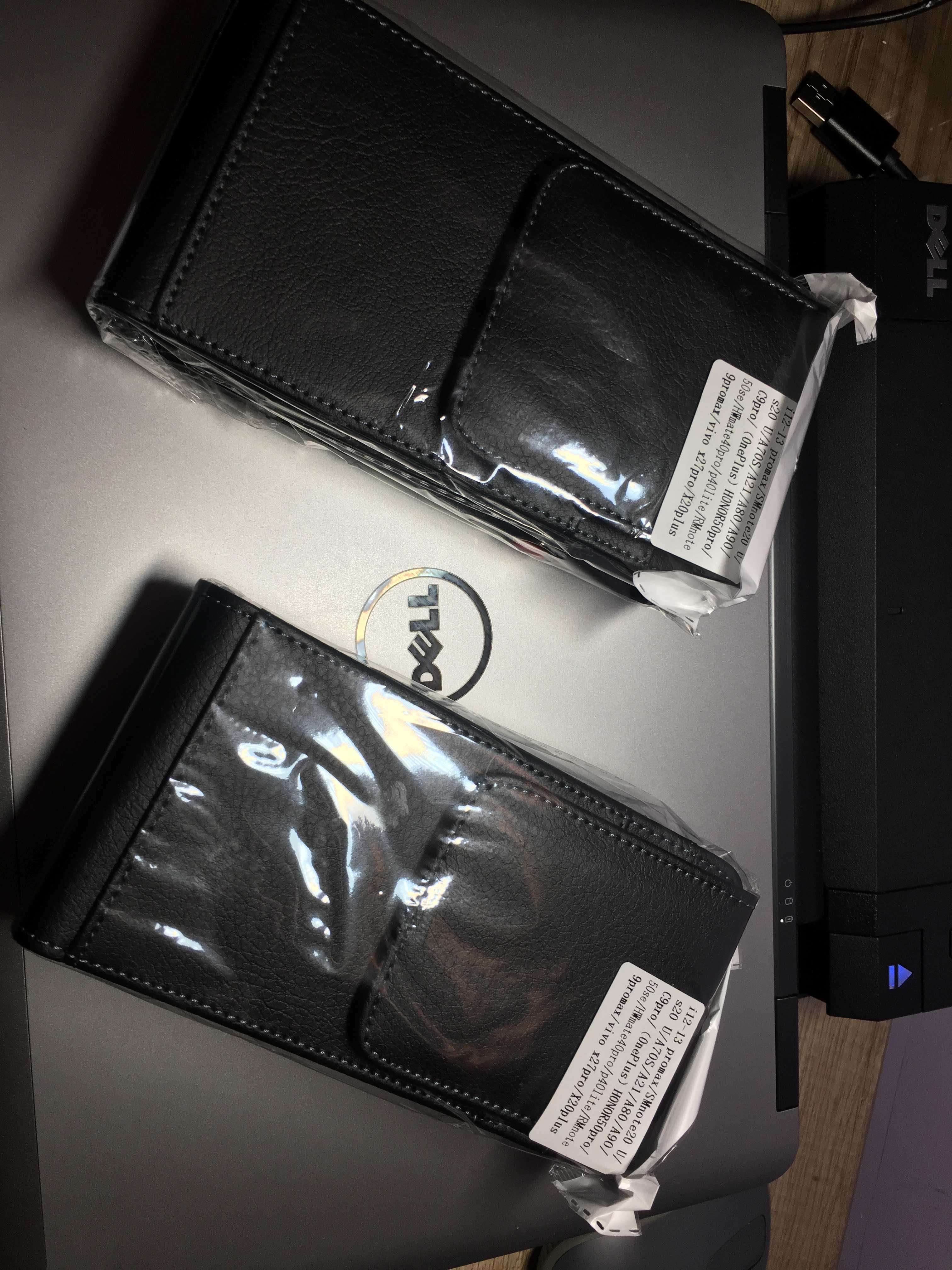 Etui, kabura do paska na dwa telefony