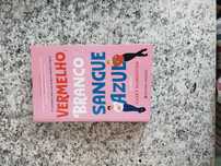 Livro Vermelho Branco e Sangue Azul