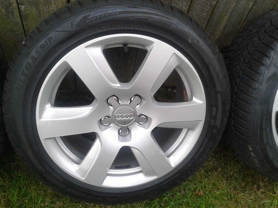 4 Koła Zimowe 17 Cali 225 50 AUDI A4 B8 8K A5 8T Good Year M+S 8mm