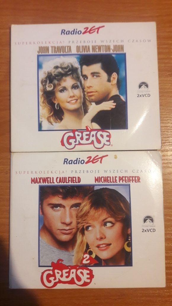 Grease i Grease 2 Randal Kleiser DVD