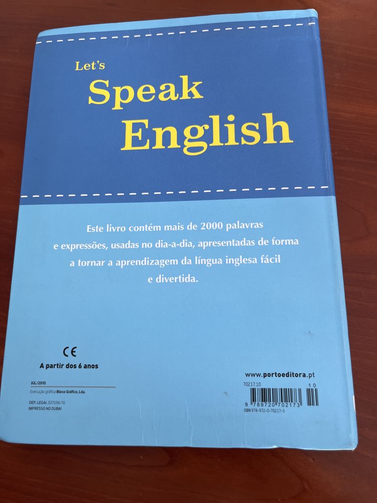 Livro de apoio de ingles