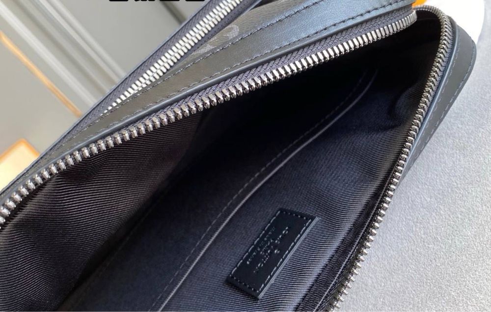 Сумка мужская Louis Vuitton trio чоловіча повний комплект бутика Тріо
