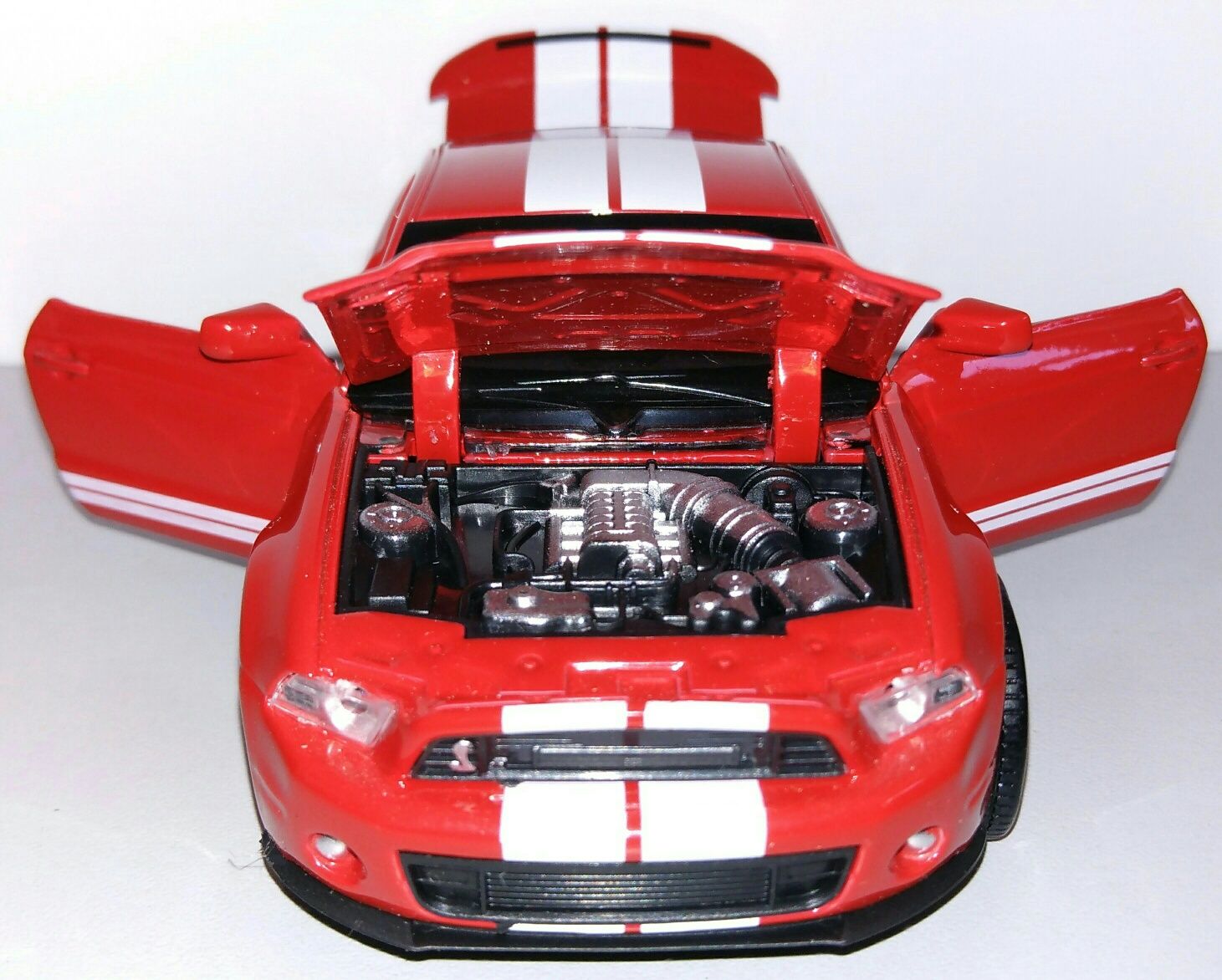 Ford Mustang Shelby GT500 модель 1:32 Double Horses . Метал, звук, све
