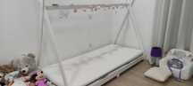 Cama índio e colchao