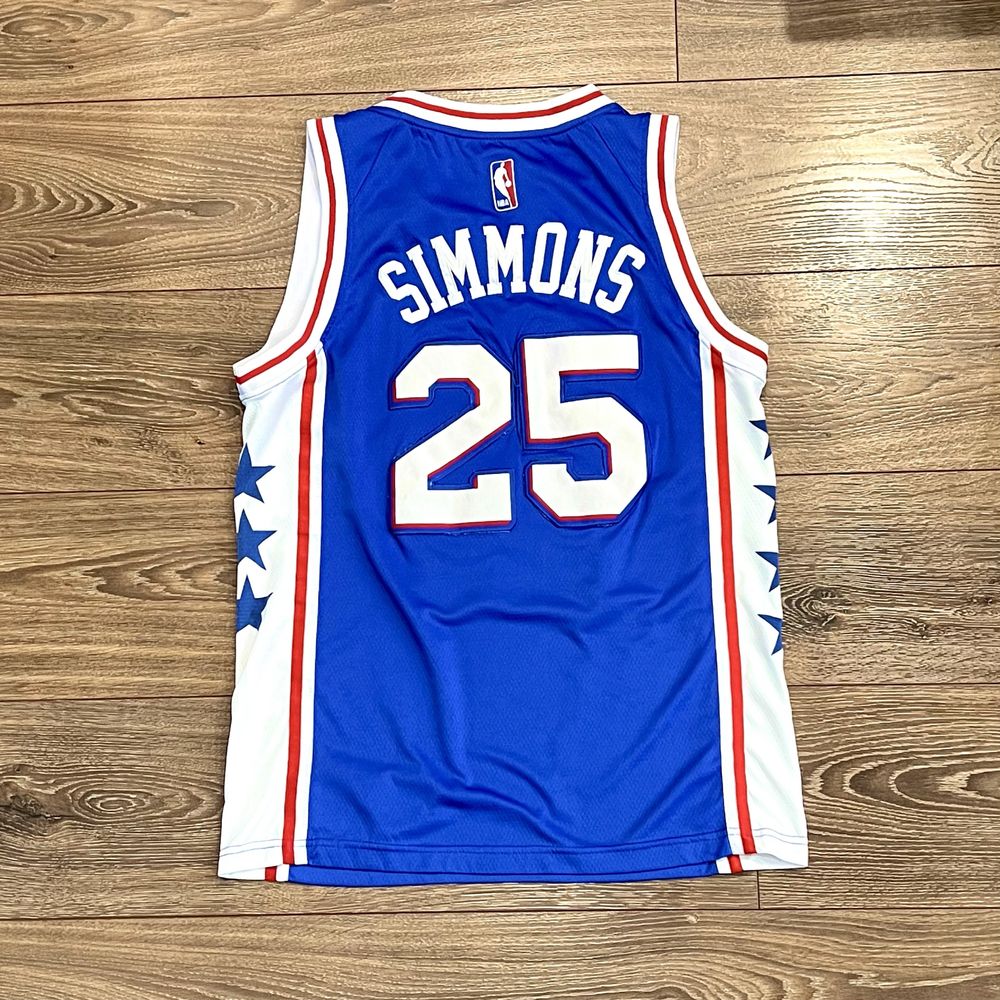 Баскетбольная майка Phila Simmons #25 NBA Nike