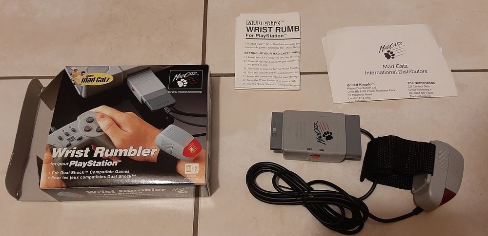 Playstation 1 Mad Catz Wrist Rumbler