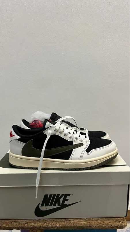 Jordan 1 Retro Low OG SP Travis Scott Olive Rozmiar 45