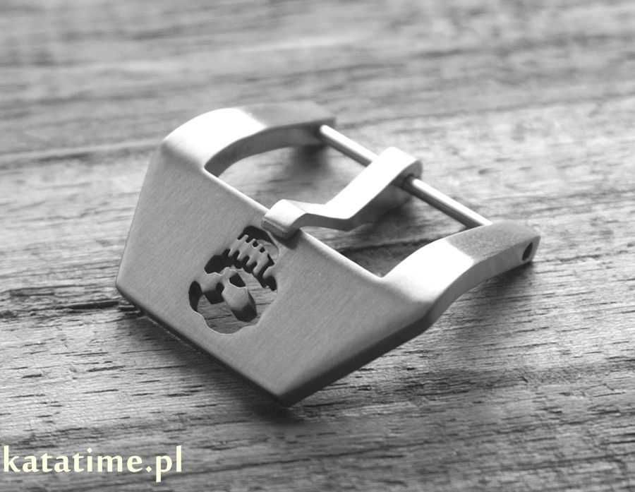 KLAMRA ZAPIĘCIE SPRZĄCZKA DO PASKA do zegarka 20, 24 i 26 mm, stalowa