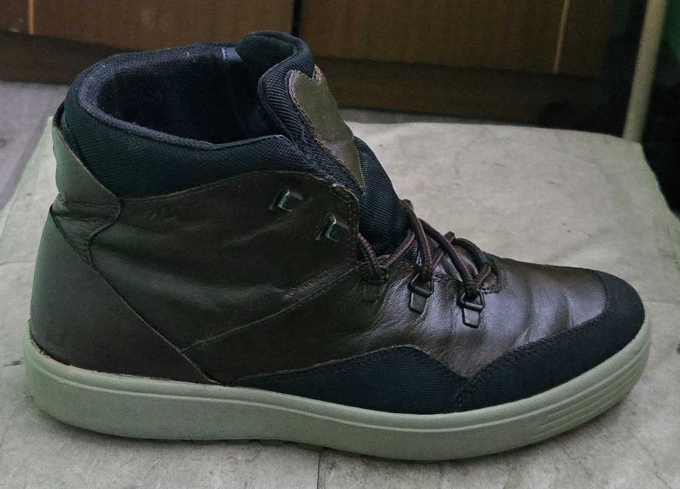 " Ессо Як" кожаные ботинки