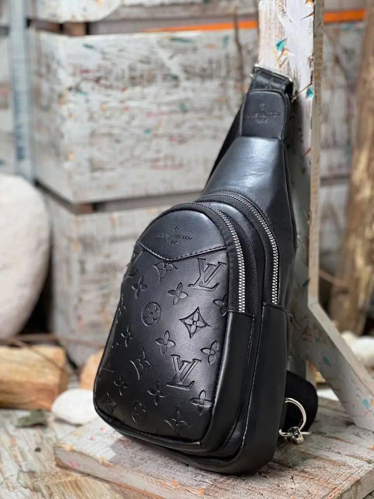 Brązowa Czarna Saszetka/Nerka Louis Vuitton