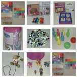 Crea pulseiras, Jogo Memory, Berlindres, Jogo boliche, Bonecas LOL...