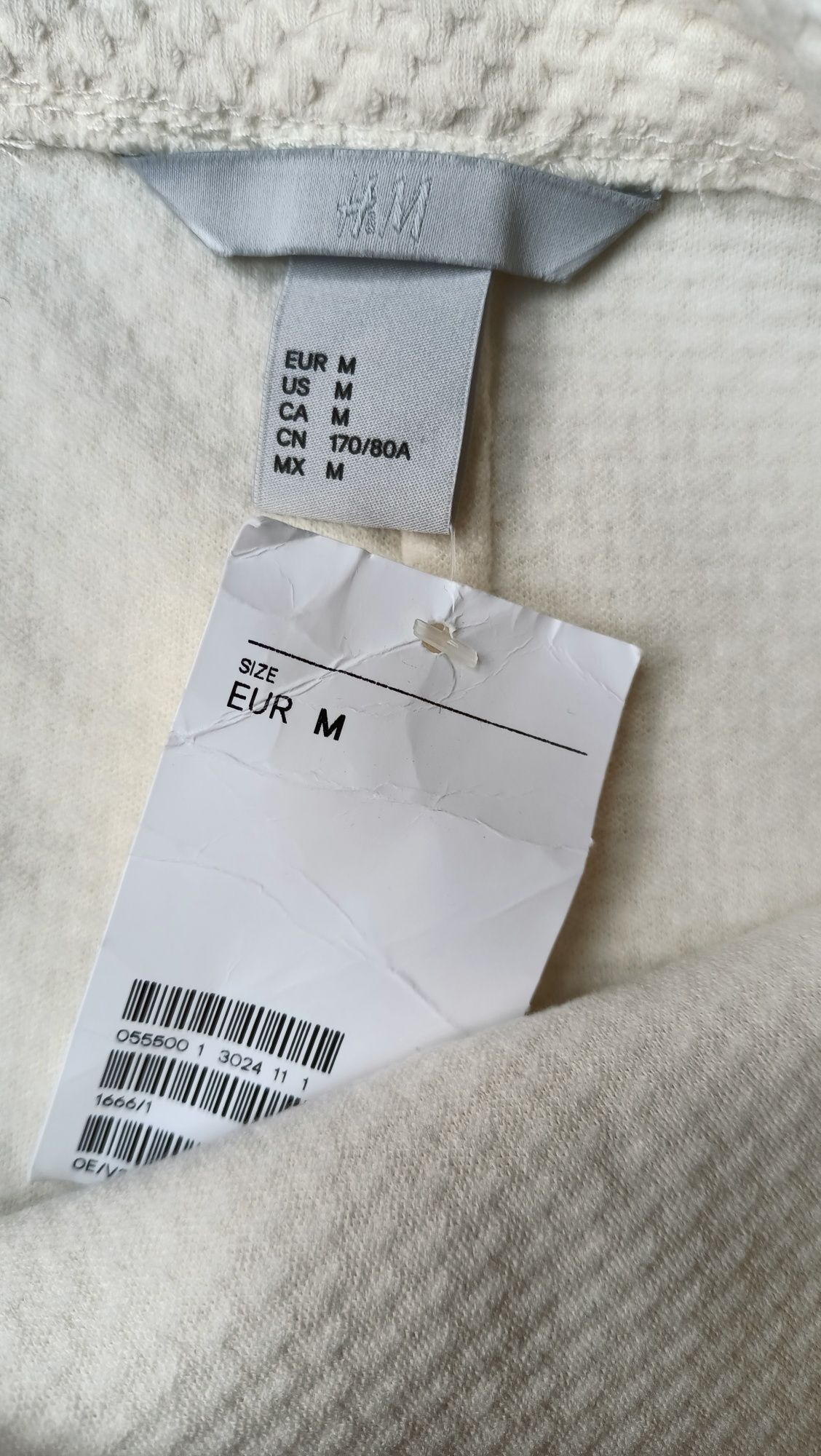 Asymetryczna spódnica beżowa H&M rozm 38