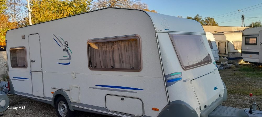 Przyczepa kempingowa Knaus 560, rok 2002 ,przedsionek Izabela DMC 1300