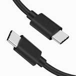 2m USB-C type-c przewód kabel nowy czarny do ładowania iphone android