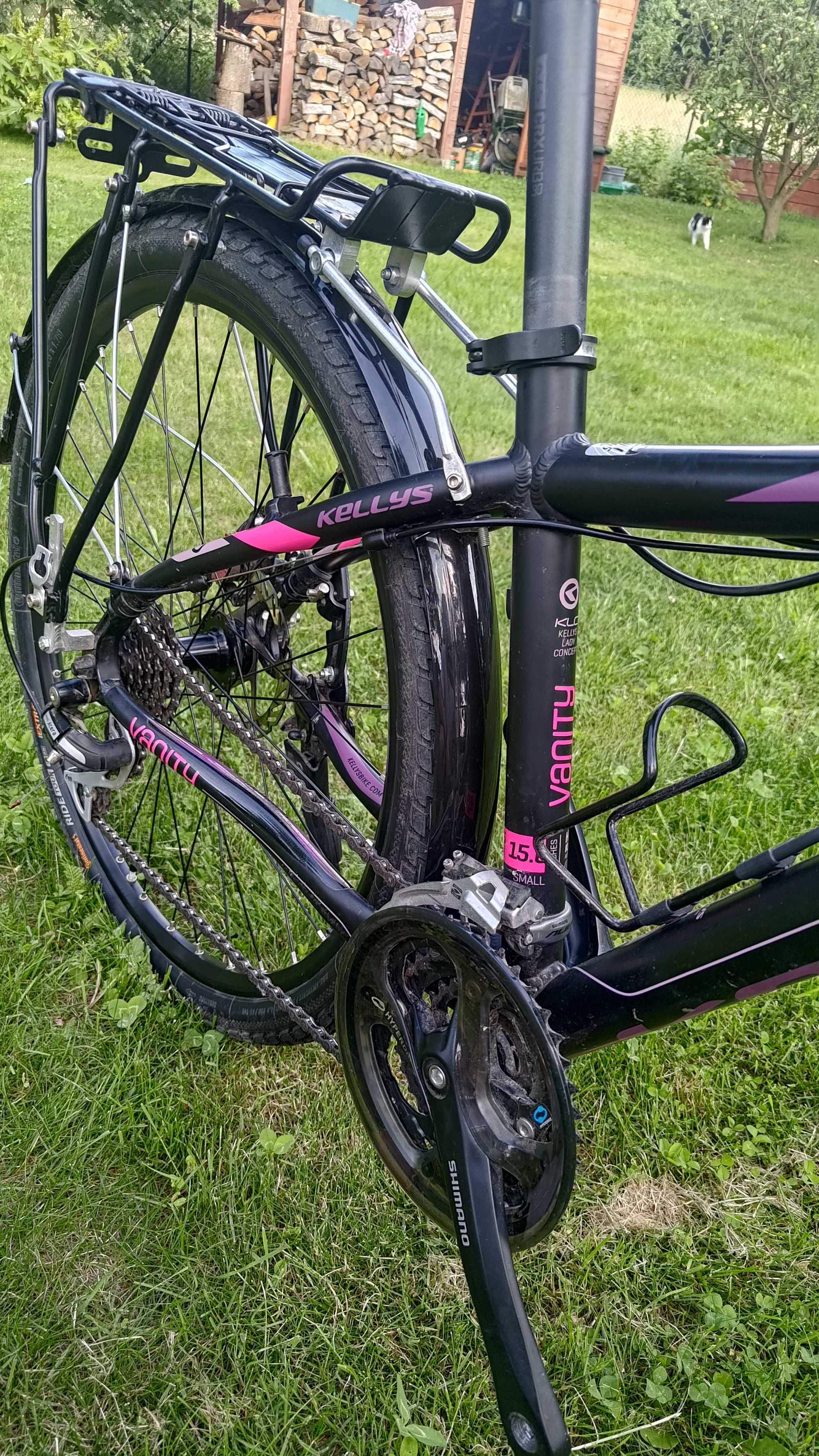 Rower damski KELLYS Vanity – jak nowy, customowy
