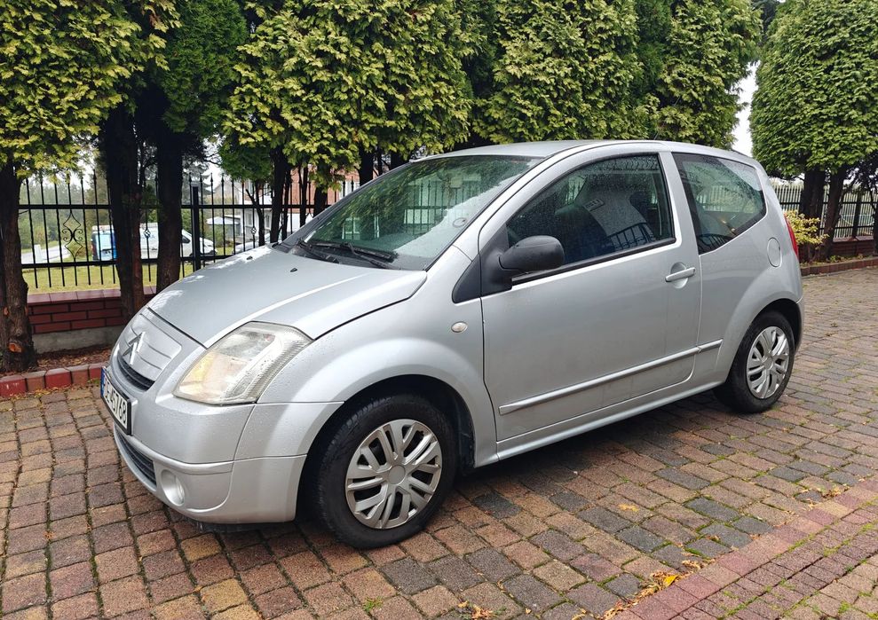 Citroën C2 Citroen C2 1.4 benz, świeże opłaty, klima, ESP
