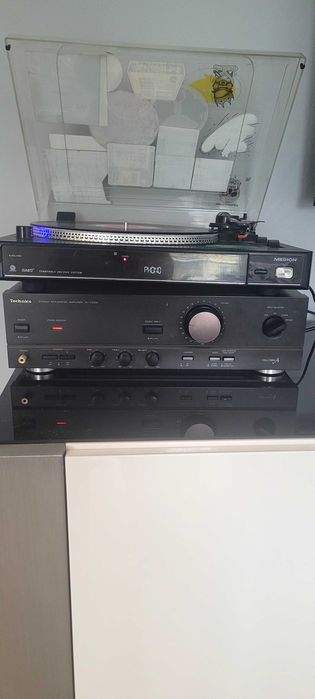 Zestaw gramofon+wzmacniacz+głośniki