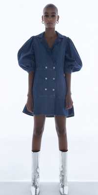 Платье пиджак zara розмір xs оригинал плаття піджак сарафан