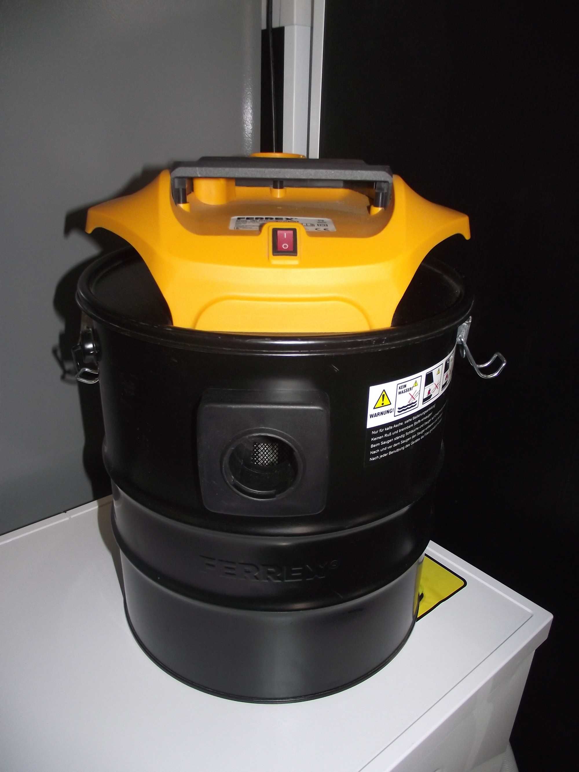 Odkurzacz do popiołu, odkurzacz kominkowy, 1300 W 20 l Ferrex