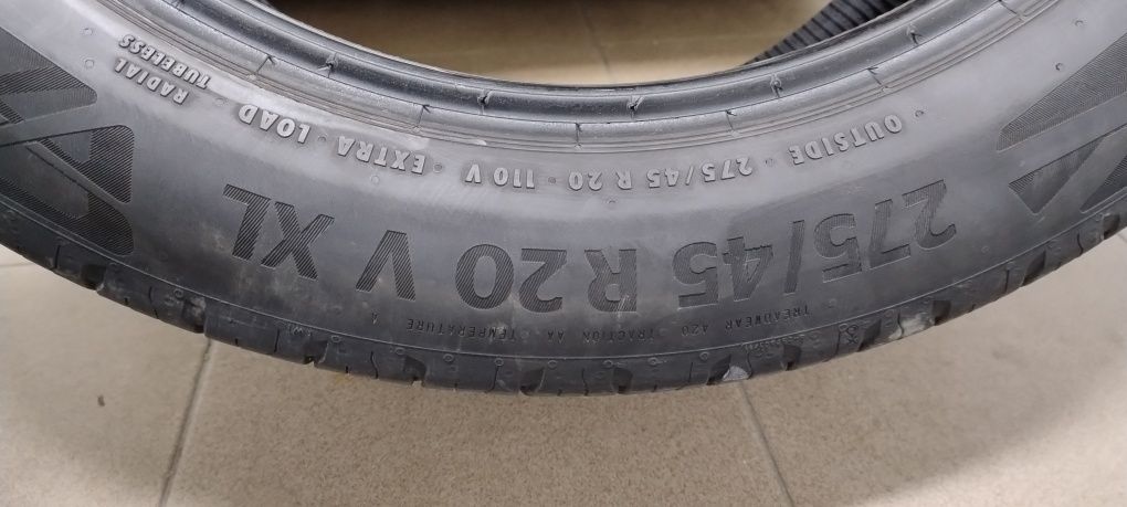 Opony letnie Continental 275/45 R20