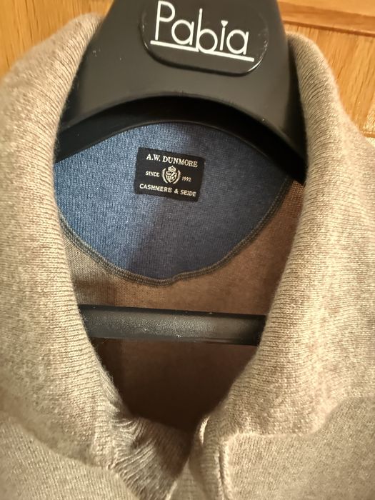 Sweter, 55 %, jedwab, 45 % kaszmir rozmiar XL.