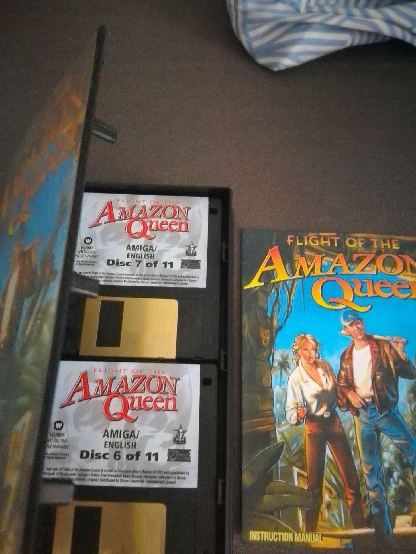 Flight of the Amazon Queen - gry dyskietki dla Commodore Amiga 500 600