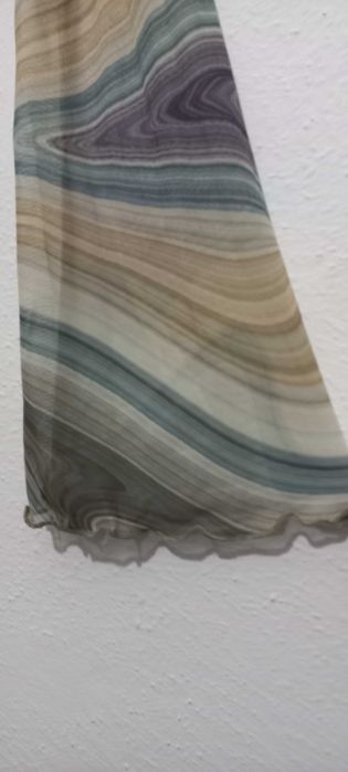 Vestido curto estampado