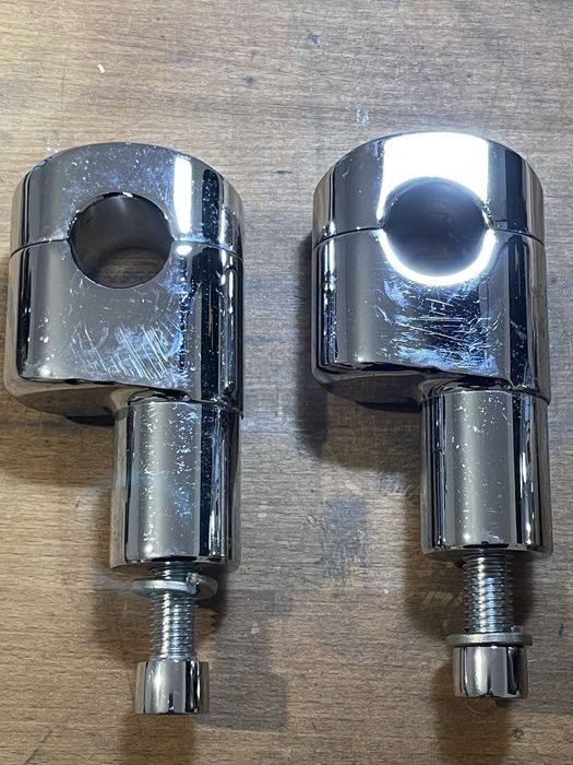 Risers suporte guiador para Harley Davidson