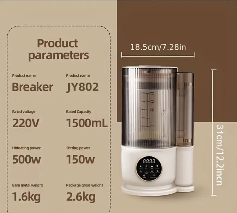Nowoczesny blender 1500 ml