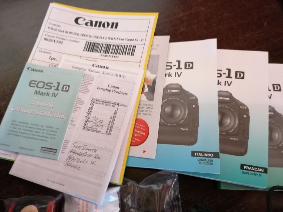 Canon EOS 1D Mark IV