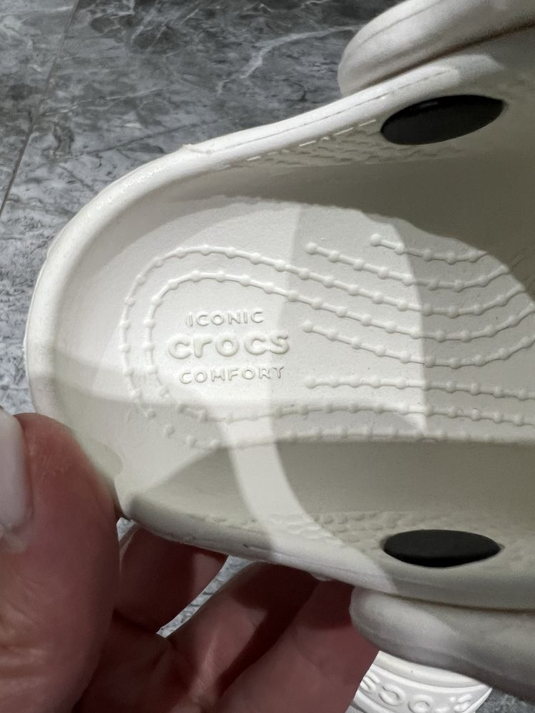 Crocs дитячі білого кольору