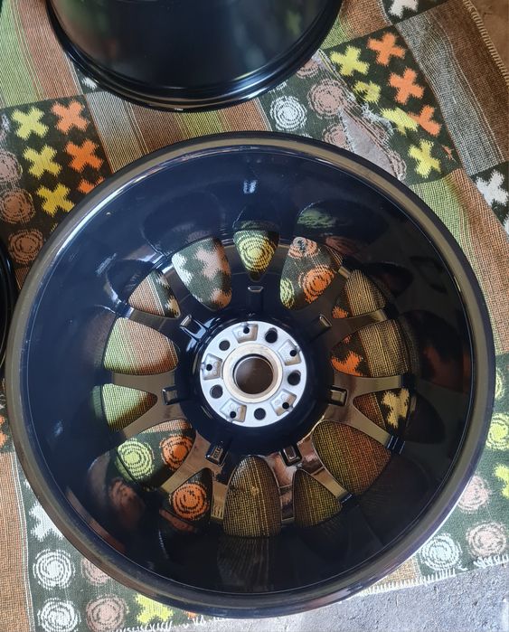 Jak nowe czarne alufelgi BBS Motor Sport 81/2JX19H2 R19 5x112 ET35