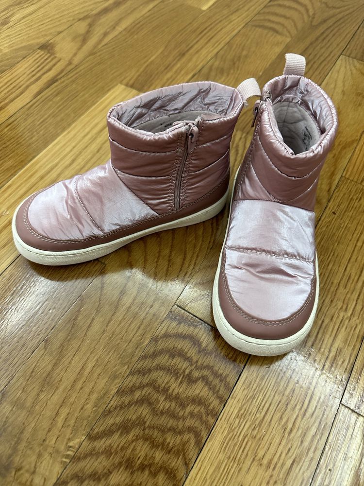Botas Rosa Menina _zara