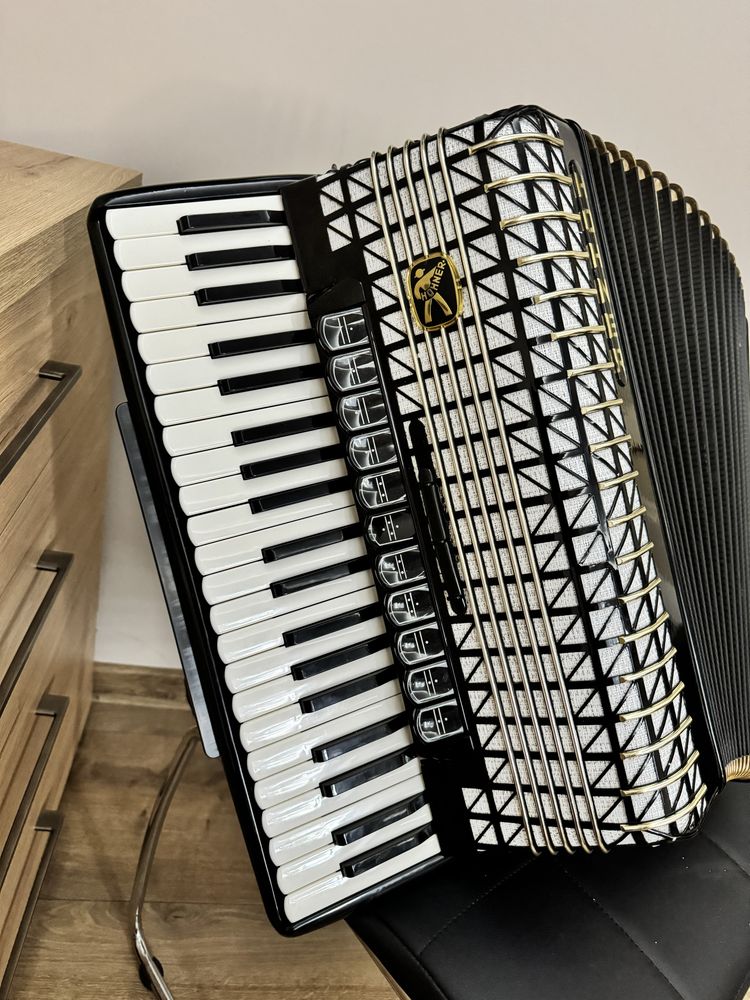 Akordeon - Hohner Atlantic IV De Luxe - Złota seria