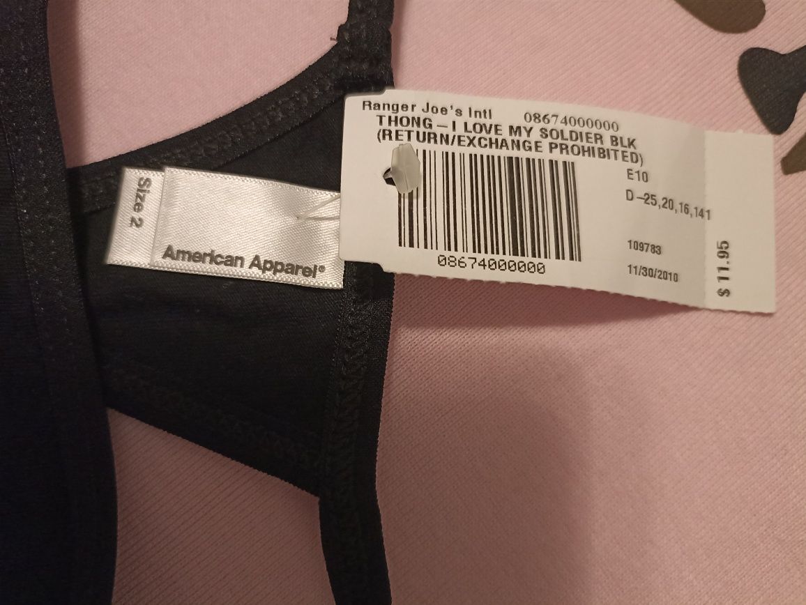 Nowe stringi Ranger Joe's Inti roz. S/XS